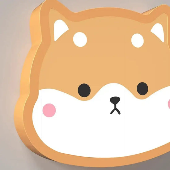 Applique Murale Créative Chien Kawaii Rigolo Chambre