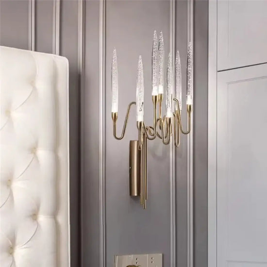 Applique Murale Cristal Élégant Épuré Chic. Chambre