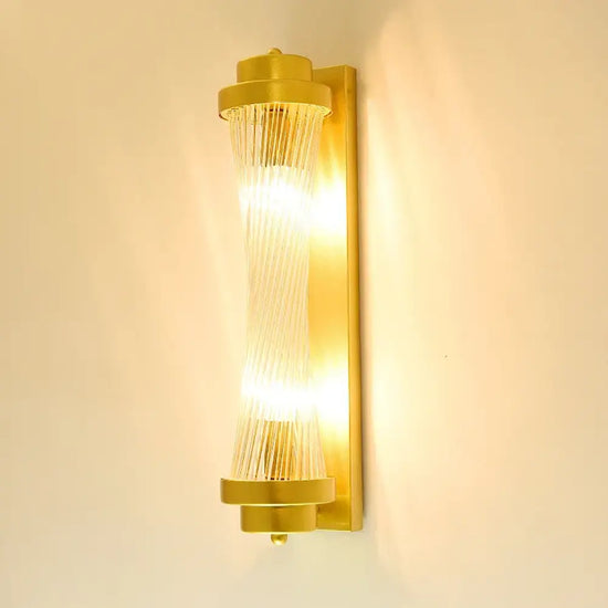 Applique Murale Cristal Lumineux Minimaliste Élégant Chambre