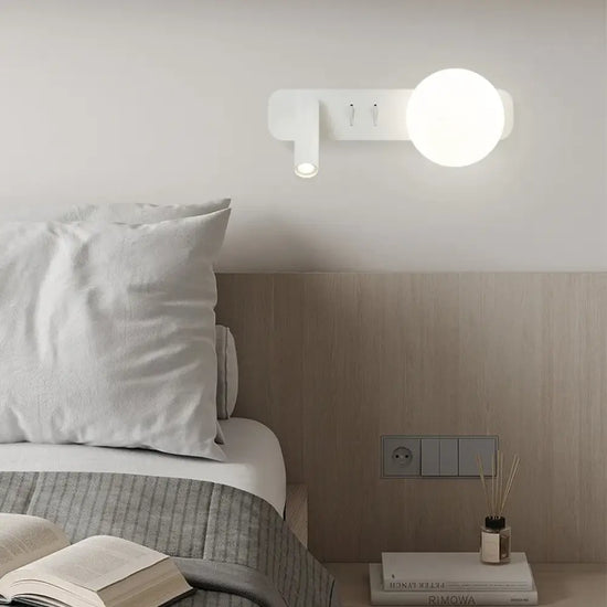 Applique Murale De Lampe Scandinave Élégante Chambre