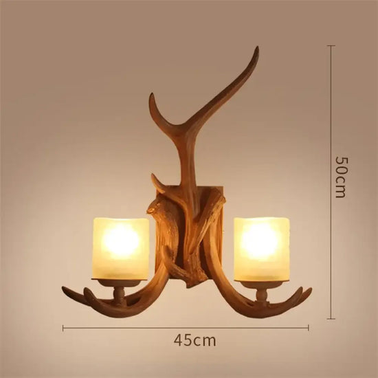 Applique Murale Décorative Bois Naturel Chic B3030 Applique Chambre