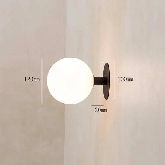 Applique Murale Décorative Design Moderne Salon Élégant Noir Chambre