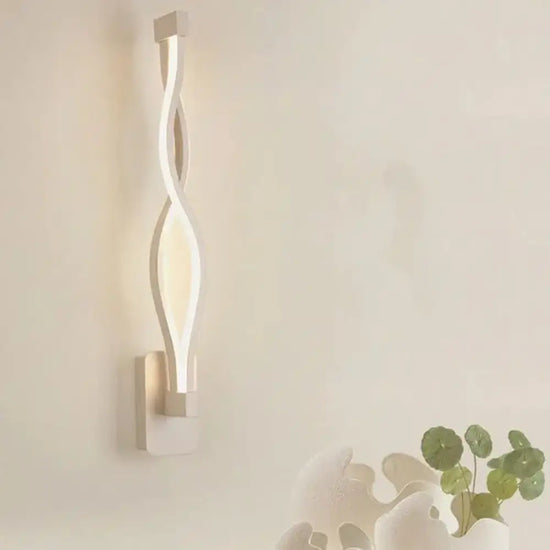 Applique Murale Design | Chambre Salon 1: 6.5X47.5 Cm / Blanc Applique Chambre