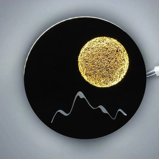 Applique Murale Design Contemporaine Métal Lumineux Chambre