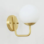 Applique Murale Design Dorée Boule Élégante Chambre