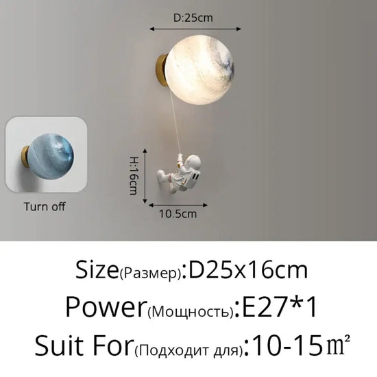 Applique Murale Design: Élégance Lumineuse Contemporaine C25X16Cm / Ampoule E27 Blanc Froid Chambre