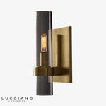 Applique Murale Design Led Élégante Transparente. A - Doré Chambre