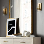 Applique Murale Design Led Élégante Transparente. Chambre