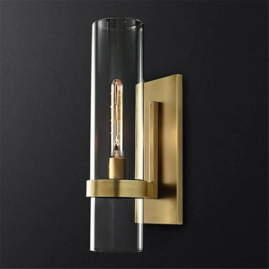 Applique Murale Design Led Élégante Transparente. Chambre