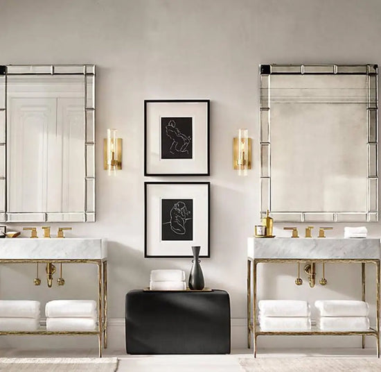 Applique Murale Design Led Élégante Transparente. Chambre