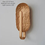 Applique Murale Design Minimaliste Scandinave Chic Or / Blanc Chaud (2700-3500K) Applique Chambre