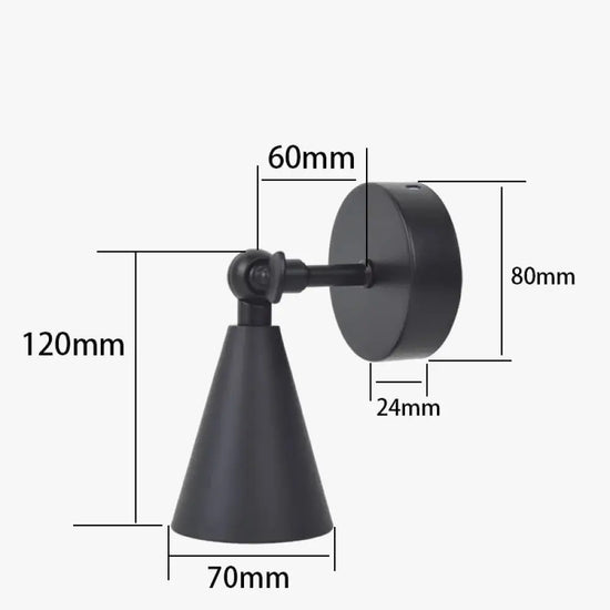 Applique Murale Design Minimaliste Scandinave Élégante Chambre