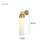 Applique Murale Design Moderne Lumineux Élégant. Blanc Chambre