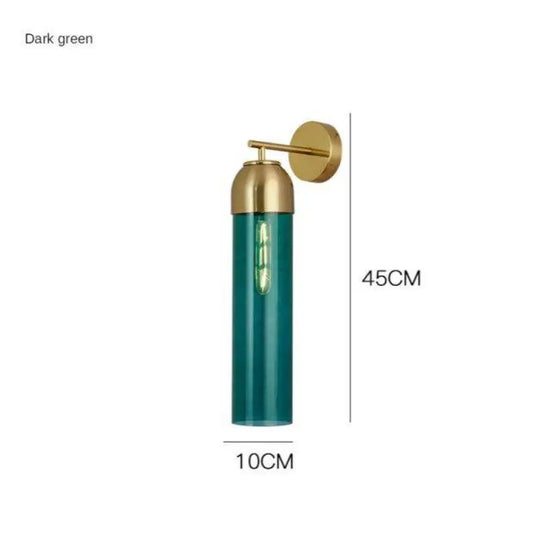 Applique Murale Design Moderne Lumineux Élégant. Vert Chambre