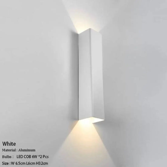 Applique Murale Design Xxx. Blanc / 32Cm Chambre