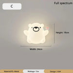 Applique Murale Dessin Animé Colorée Ludique Enfants. C / 3 Température De Couleur C.a. 220