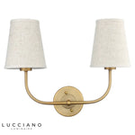 Applique Murale Double Beige