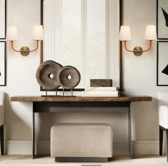 Applique Murale Double Beige