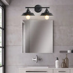 Applique murale double industrielle