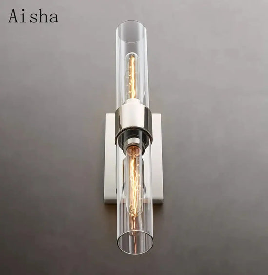 Applique Murale Double Tête Industrielle Vintage Chambre