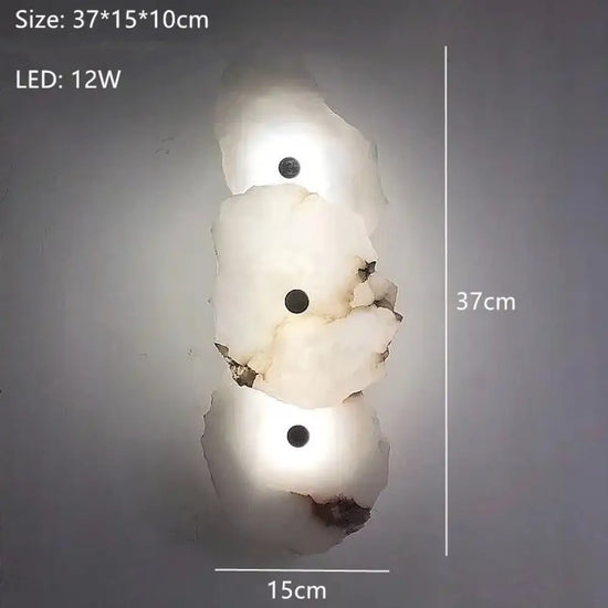 Applique Murale Élégante Aux Reflets Lumineux. 3 Têtes / Blanc Chaud (2700-3500K) Chambre