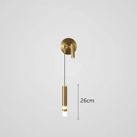 Applique Murale Élégante Avec Projecteur Pivotant Lumineux Or 1 / Lumière Chaude Chambre
