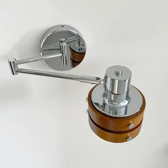 Applique Murale Élégante Design Industriel Chromé Chambre