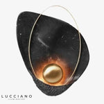 Applique Murale Élégante Illumination Dorée Minimaliste. Noir Chambre