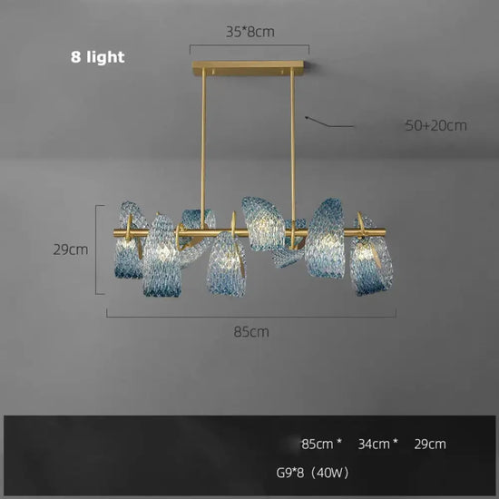 Applique Murale Élégante Luminescence Dorée Cuivrée. 85 Cm Chambre