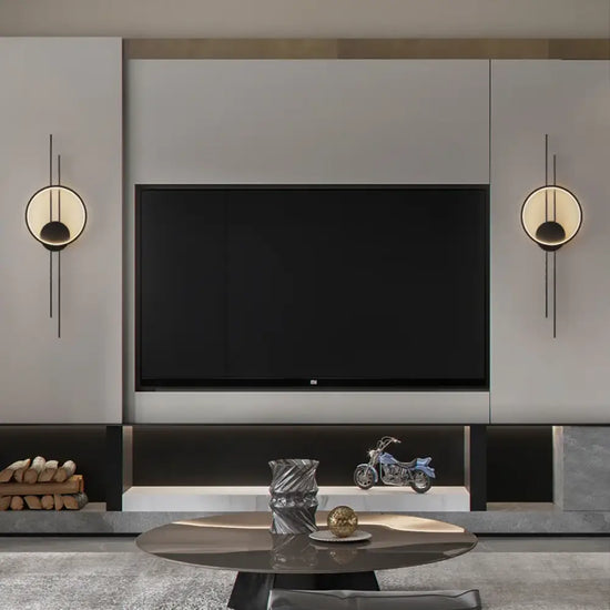 Applique Murale Élégante Luminosité Géométrique Design. Chambre