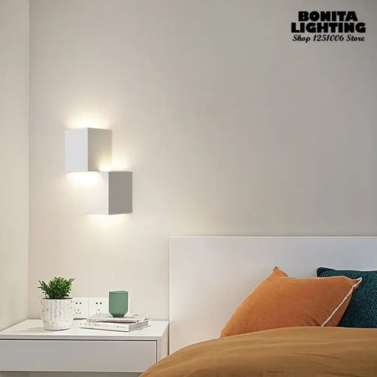 Applique Murale En Acrylique Design Cubiste Abstrait Chambre