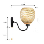 Applique Murale En Bambou