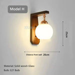 Applique Murale En Bois Design Moderne Et Épuré H / Lumière Blanche Applique Chambre
