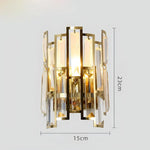 Applique Murale En Cristal Design Luxe Contemporain. Chambre