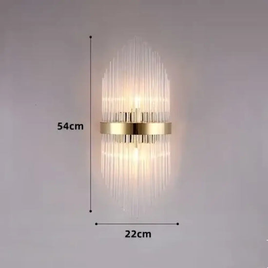 Applique Murale En Cristal Élégante Contemporaine Lumière. Voir La Photo 4 Chambre