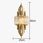 Applique Murale En Cristal Élégante Et Lumineuse Chambre