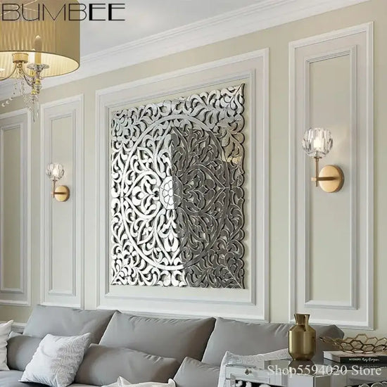 Applique Murale En Cristal Lumineuse Design Contemporain Applique Chambre