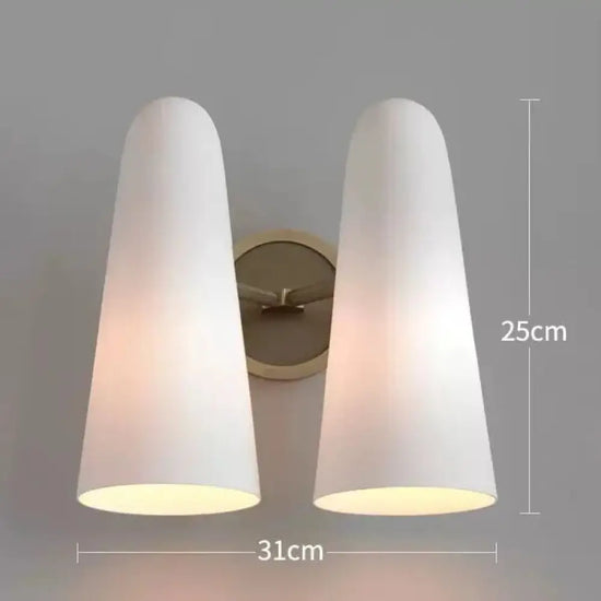 Applique Murale En Cuivre Industrielle Vintage 2 Heads / Warm White (2700-3500K) Chambre