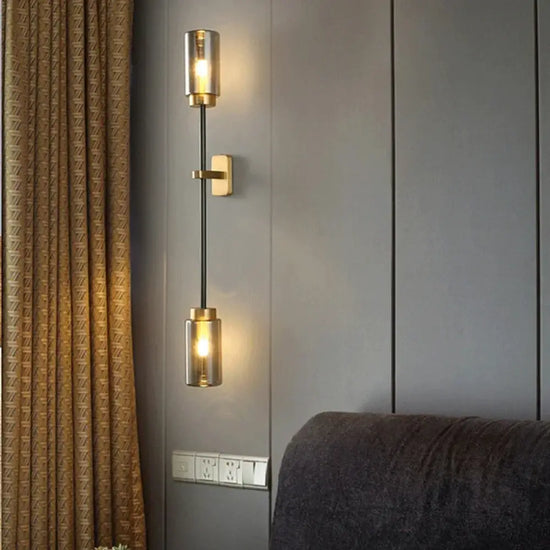 Applique Murale En Cuivre: Lumière Design Sophistiquée Chambre