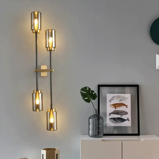 Applique Murale En Cuivre: Lumière Design Sophistiquée Chambre