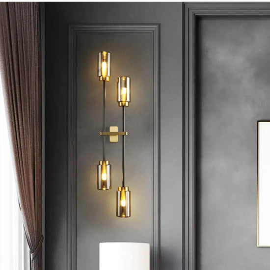 Applique Murale En Cuivre: Lumière Design Sophistiquée Chambre