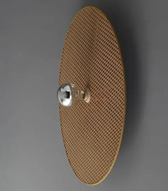Applique Murale en Rotin, Osier et Bambou
