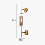 Applique Murale En Verre Élégante Design Contemporain Chambre