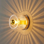 Applique Murale En Verre Élégante Et Design. Lampe / Blanc Chaud (2700-3500K) Chambre