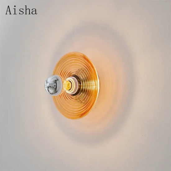 Applique Murale En Verre Médiéval Vintage Élégant. Chambre