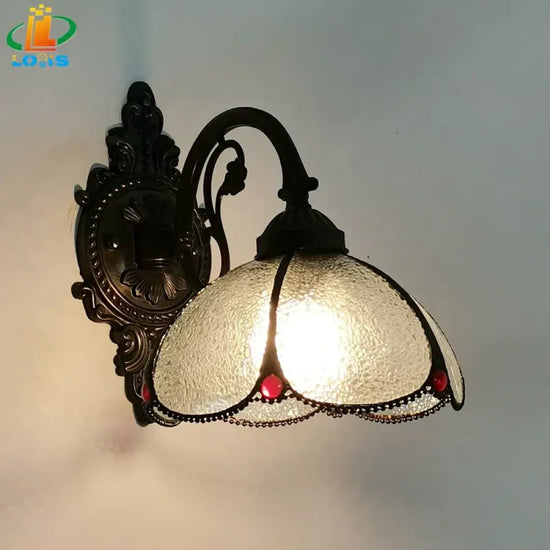 Applique Murale En Verre Méditerranéen Luminosité Chaleureuse. C / Chine Chambre