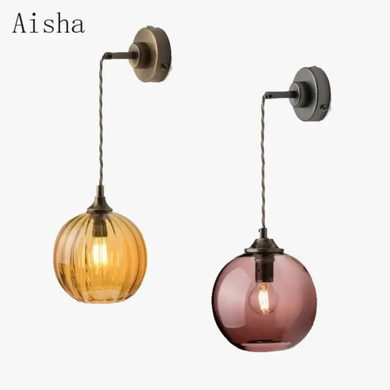 Applique Murale En Verre Minimaliste Déco Scandinave Applique Chambre