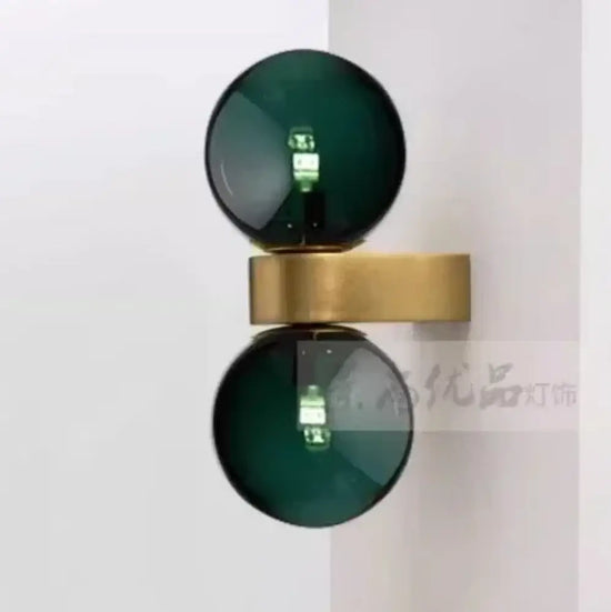 Applique Murale En Verre Minimaliste Lumineux Élégant Cc Chambre