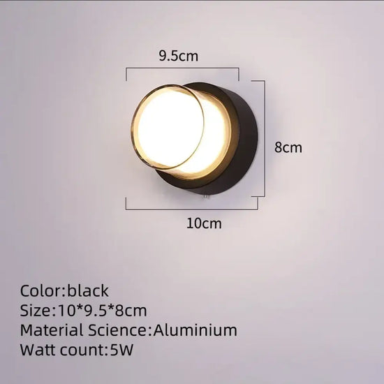 Applique Murale Extérieure Led Détection Sécurité K / Cool White Chambre