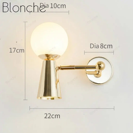 Applique Murale Fer Forgé Design Lumineux Moderne Élégant Chambre